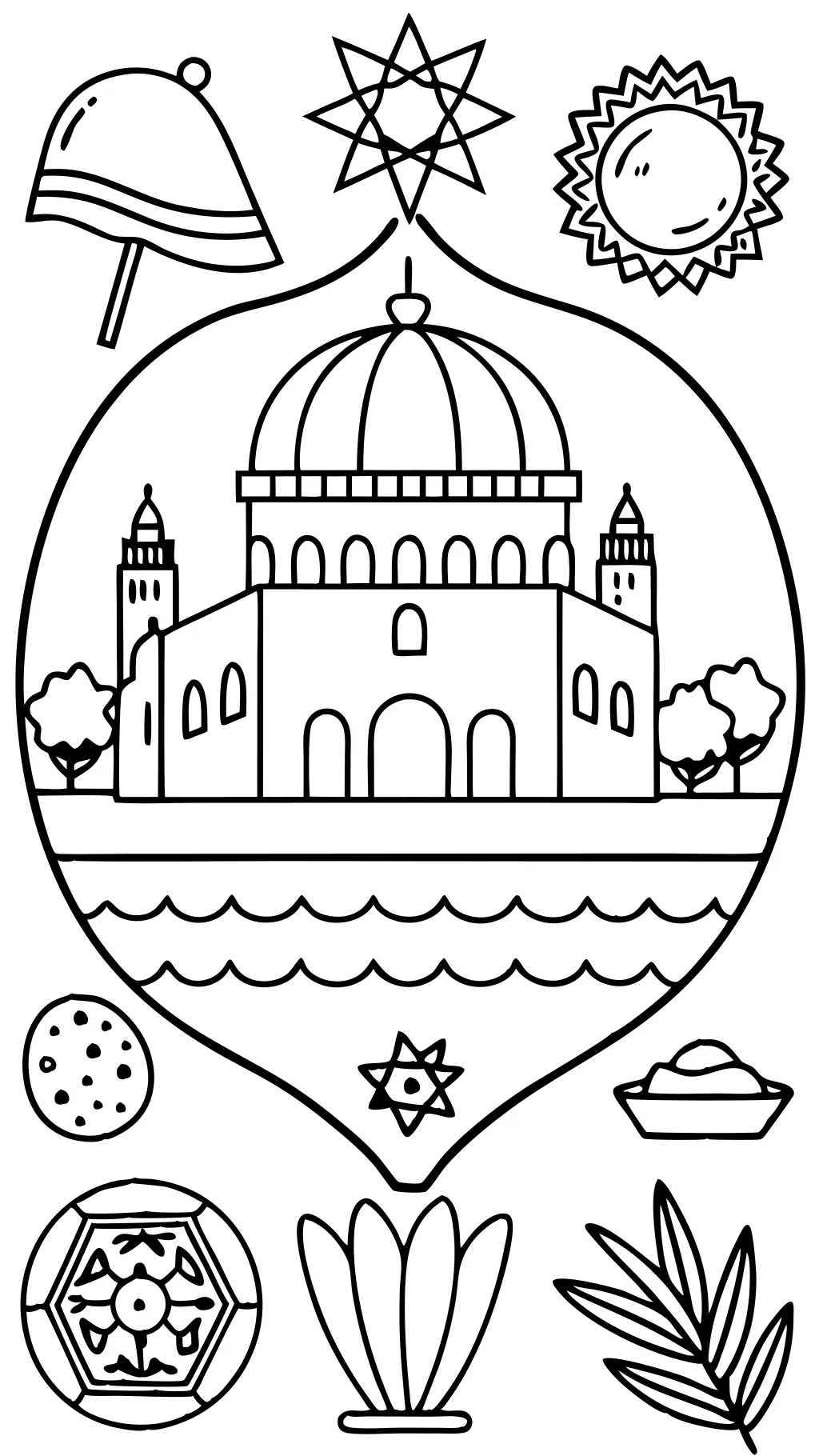 israel coloring pages